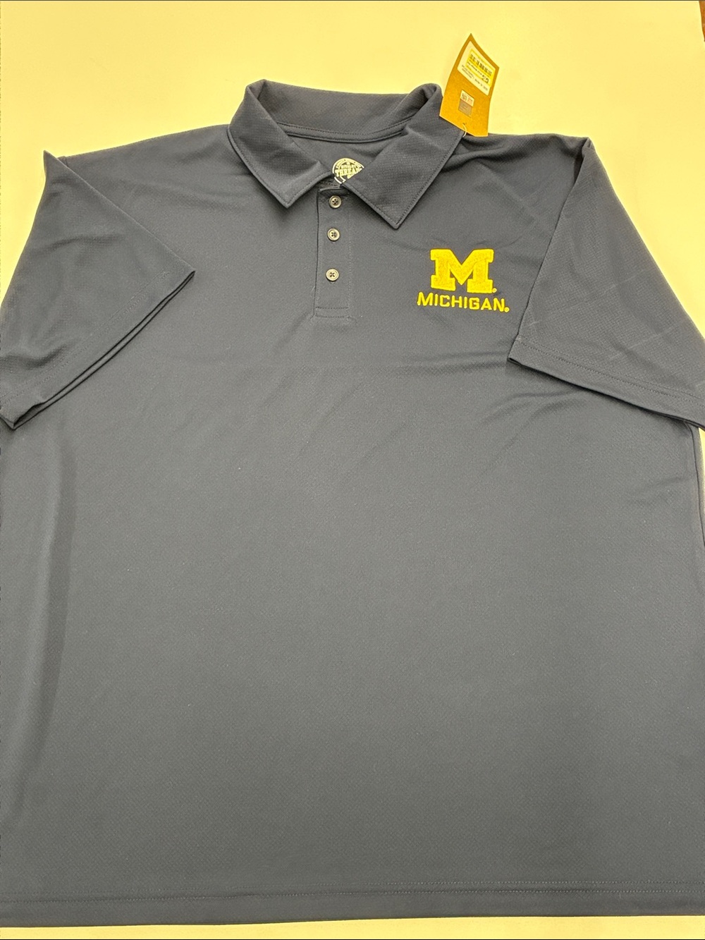 NEW Rivalry Threads MICHIGAN Navy Polo Size XL
